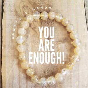 Citrine stretchy bracelet